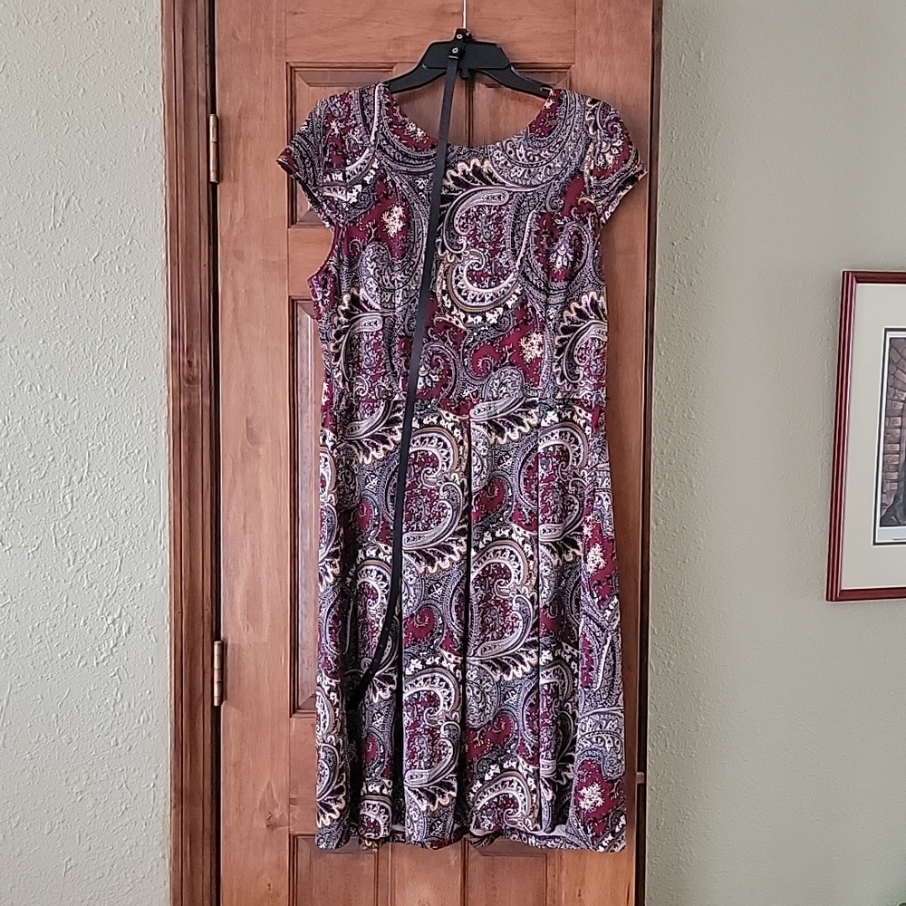 Paisley Mid length dress